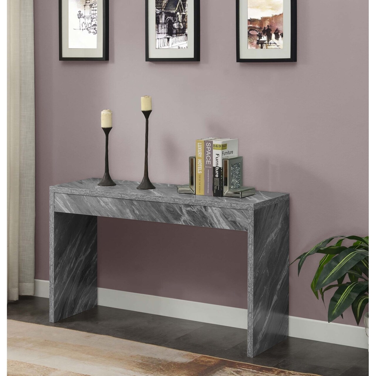 Convenience Concepts Northfield Hall Console Table or Desk, Multi